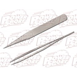 PINZAS ANTI ESTATICAS, RECTAS CÓNICAS 120MM