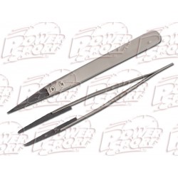 PINZAS ANTI-MAGNETICAS,RECTA CÓNICA, DISIPADORA DE ELECTRICIDAD 130MM