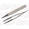 PINZAS ANTI-MAGNETICAS,RECTA CÓNICA, DISIPADORA DE ELECTRICIDAD 130MM