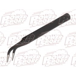 PINZAS ANTI ESTATICAS, AISLASDAS CURVA CONICA 125MM