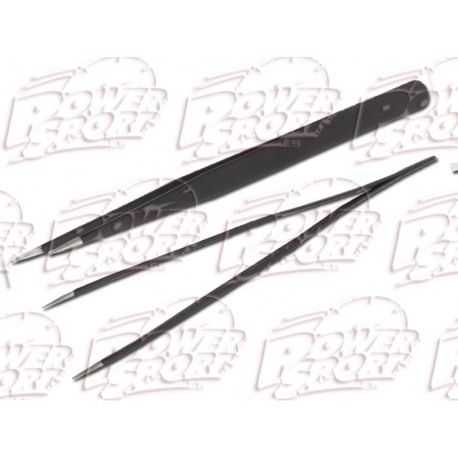 PINZAS ANTI ESTATICAS, AISLASDAS RECTA CONICA 140MM